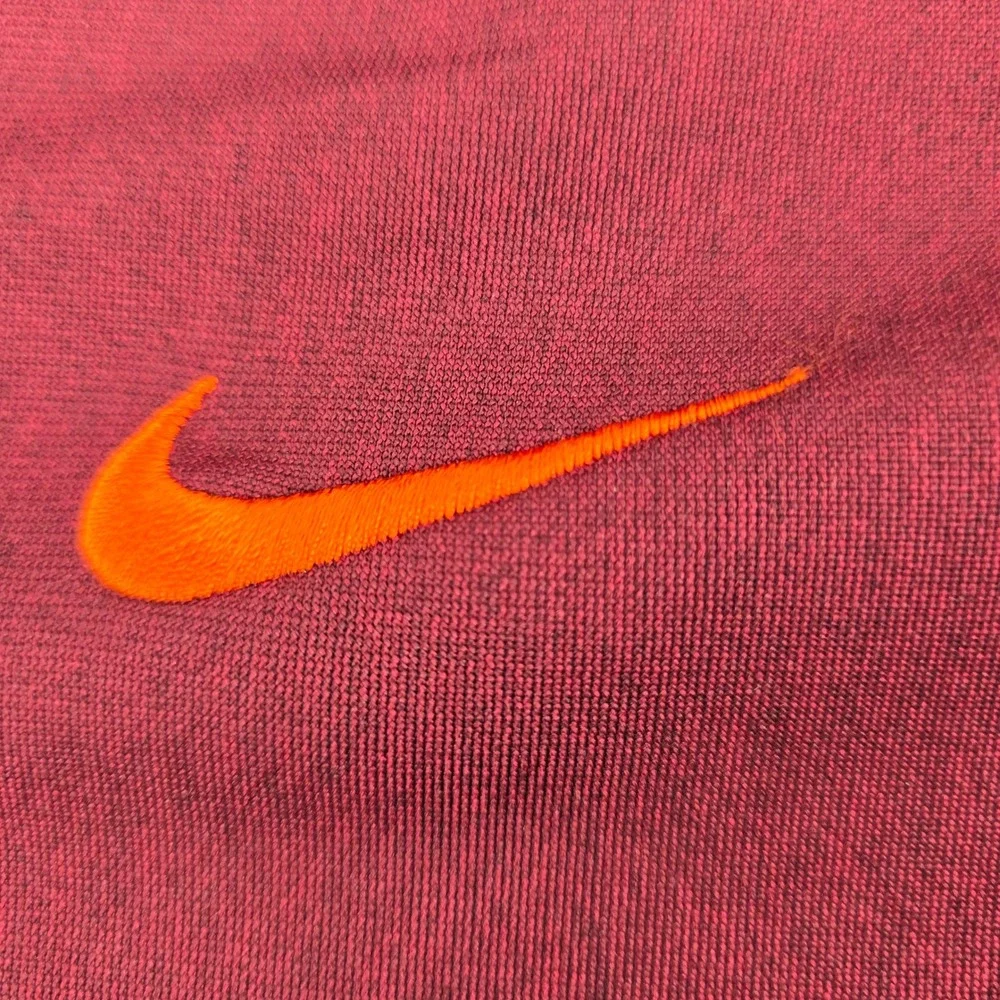 Nike Virginia Tech Hokies Pullover Mens Dri-FIT Quarter Zip‎ Maroon Medium